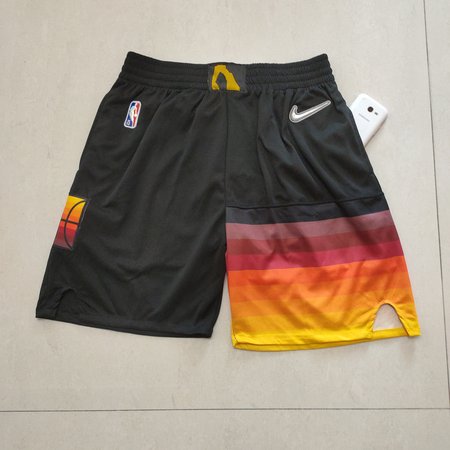 Utah Jazz Black Shorts
