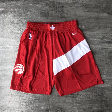 Toronto Raptors Red Shorts