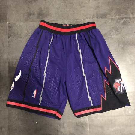 Toronto Raptors Purple Shorts