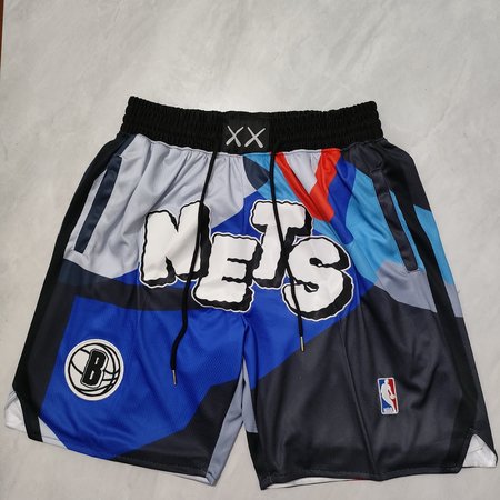 Brooklyn Nets Gray Shorts