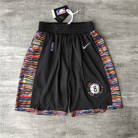 Brooklyn Nets Black Shorts