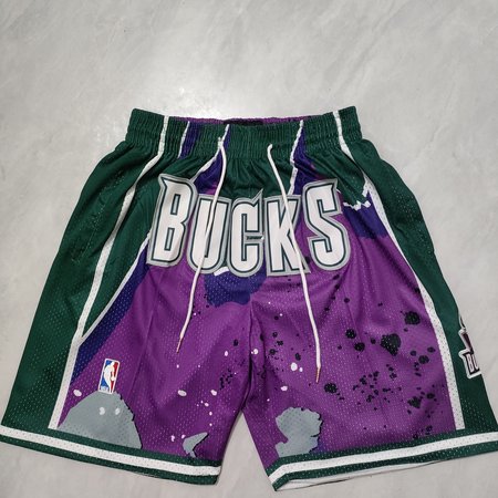 Milwaukee Bucks Purple Shorts
