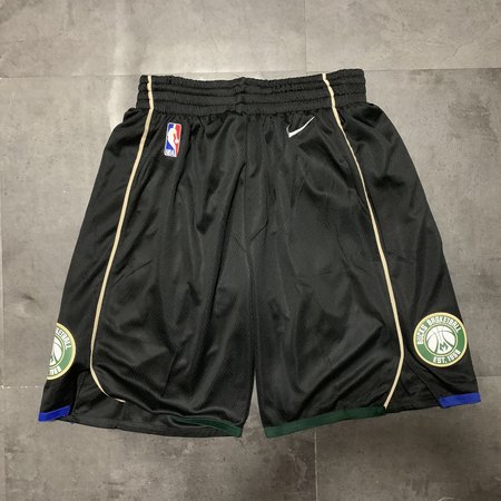 Milwaukee Bucks Black Shorts