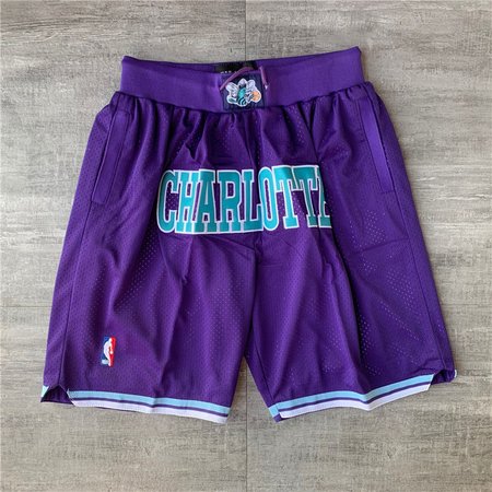 Charlotte Hornets Purple Shorts