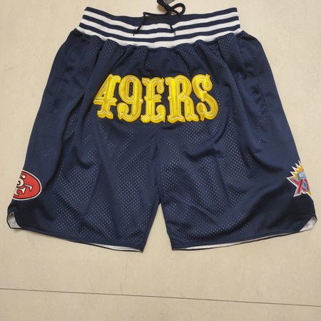 San Francisco 49ers Blue Shorts