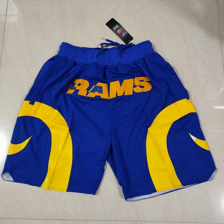 Los Angeles Rams Blue Shorts