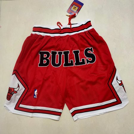 Chicago Bulls Red Shorts