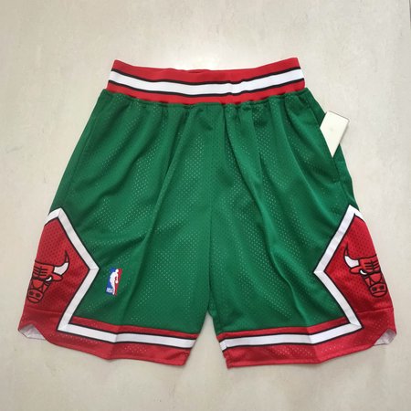 Chicago Bulls Green Shorts