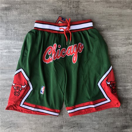 Chicago Bulls Green Shorts