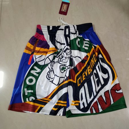 Boston Celtics Purple Shorts