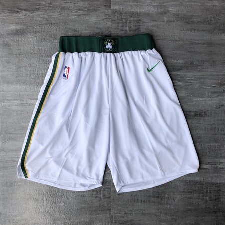 Boston Celtics White Shorts